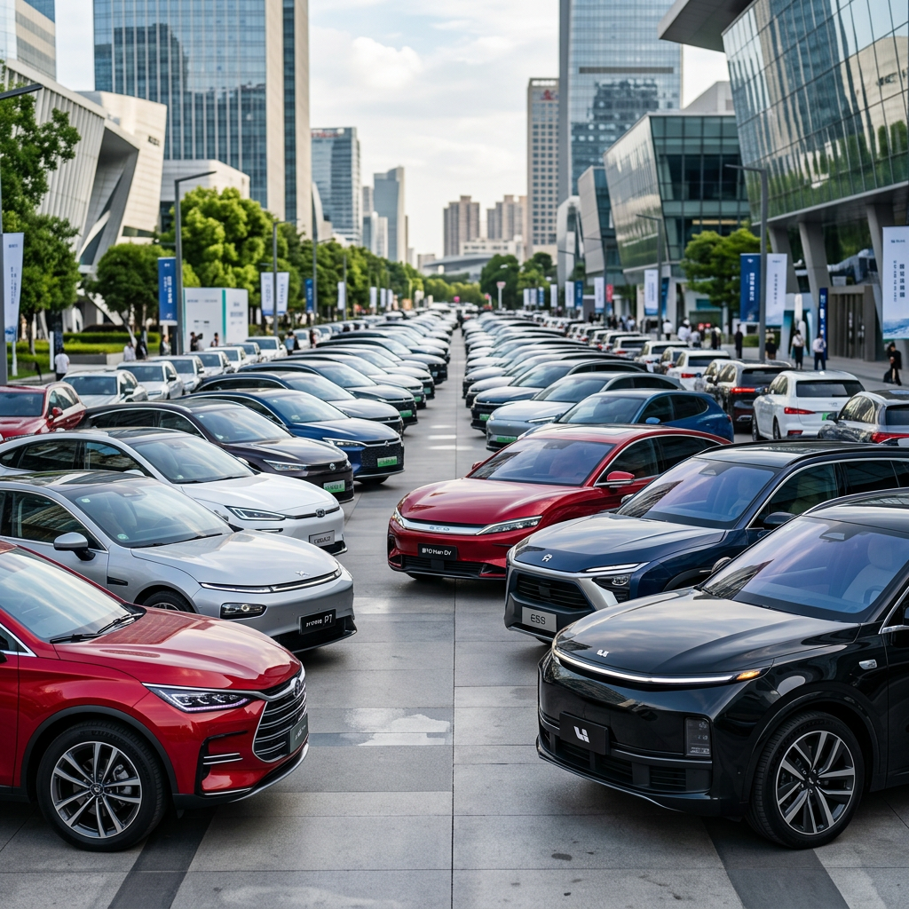 Cars sourced from China